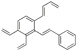1,3-丁二烯与二乙烯基苯和苯乙烯的聚合物 结构式