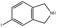 5-碘-2,3-二氢-1H-异吲哚 结构式