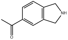 1-(异吲哚啉-5-基)乙酮 结构式