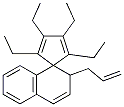 2'-ALLYL-2,3,4,5-TETRAETHYL-2'H-SPIRO[CYCLOPENTA[2,4]DIENE-1,1'-NAPHTHALENE] 结构式