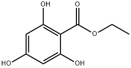 2,4,6-三羟基苯甲酸乙酯 结构式