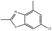 Benzothiazole, 6-chloro-2,4-dimethyl- (7CI,9CI) 结构式