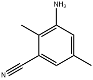 Benzonitrile, 3-amino-2,5-dimethyl- (7CI) 结构式