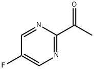 1-(5-氟-2-嘧啶基)乙酮 结构式