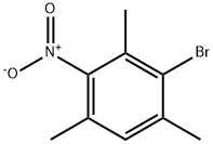 3-溴-2,4,6-三甲基硝基苯 结构式