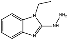 1-乙基-2-肼基-1H-苯并[D]咪唑 结构式