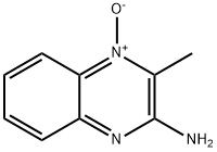 Quinoxaline, 2-amino-3-methyl-, 4-oxide (7CI) 结构式