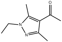 1-(1-乙基-3,5-二甲基-1H-吡唑-4-基)乙酮 结构式