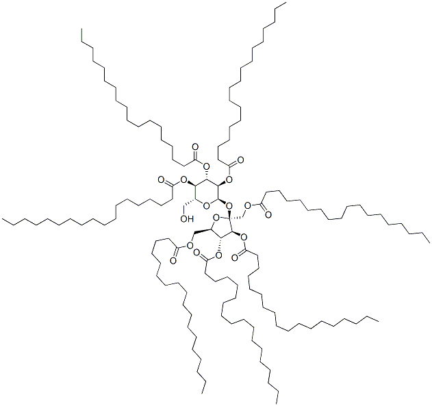 sucrose heptastearate 结构式