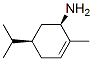 2-Cyclohexen-1-amine,2-methyl-5-(1-methylethyl)-,(1R-cis)-(9CI) 结构式