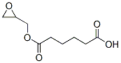 Hexanedioic acid, oxiranylmethyl ester  结构式