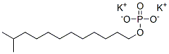 Phosphoric acid, isotridecyl ester, potassium salt  结构式