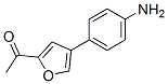 Ethanone, 1-[4-(4-aminophenyl)-2-furanyl]- (9CI) 结构式