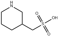 3-哌啶甲磺酸 结构式