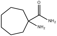 1-氨基环庚烷甲酰胺 结构式