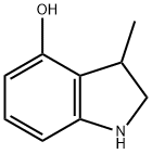 2,3-dihydro-3-Methyl-1H-Indol-4-ol 结构式