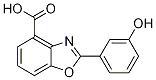 2-(3-hydroxyphenyl)benzo[d]oxazole-4-carboxylic acid 结构式