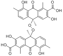 Oxanthromicin 结构式