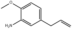 Benzenamine,  2-methoxy-5-(2-propenyl)-  (9CI) 结构式