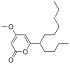 4-methoxy-6-((1-butyl)heptyl)-2H-pyran-2-one 结构式