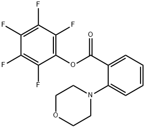 Perfluorophenyl2-morpholinobenzoate