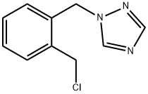 1-[2-(氯甲基)苄基]-1H-1,2,4-三唑 结构式