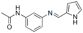 Acetamide,  N-[3-[(1H-pyrrol-2-ylmethylene)amino]phenyl]- 结构式
