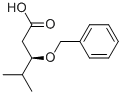 (R)-3-(BENZYLOXY)-4-METHYLPENTANOIC ACID 结构式