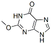 6H-Purin-6-one,  1,9-dihydro-2-methoxy- 结构式