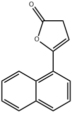 5-(萘-1-基)呋喃-2(3H)-酮 结构式