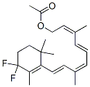 4,4-difluororetinyl acetate 结构式