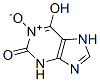 2H-Purin-2-one,  3,7-dihydro-6-hydroxy-,  1-oxide 结构式