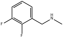 N-甲基-2,3-二氟苄胺 结构式