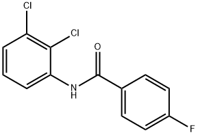 N-(2,3-二氯苯)-4-氟苯甲酰胺 结构式