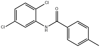 N-(2,5-二氯苯基)-4-甲基苯甲酰胺 结构式