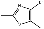 4-溴-2,5-二甲基-1,3-噻唑 结构式