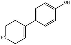 4-(1,2,3,6-TETRAHYDROPYRIDIN-4-YL)PHENOL HYDROCHLORIDE 结构式