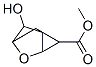 3-Oxatricyclo[2.2.1.02,6]heptane-1-carboxylicacid,5-hydroxy-,methylester(9CI) 结构式