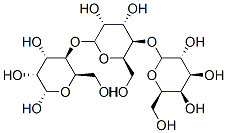 (2S,3R,4S,5R,6R)-5-[(3R,4S,5R,6R)-3,4-dihydroxy-6-(hydroxymethyl)-5-[(3R,4S,5R,6R)-3,4,5-trihydroxy-6-(hydroxymethyl)oxan-2-yl]oxy-oxan-2-yl]oxy-6-(hydroxymethyl)oxane-2,3,4-triol 结构式