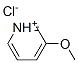 3-methoxypyridinium chloride  结构式