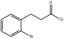 Benzenepropanoyl chloride, 2-broMo- 结构式