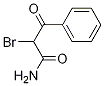 2-broMo-3-oxo-3-phenylpropanaMide 结构式