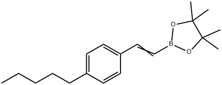 (E)-4,4,5,5-Tetramethyl-2-(4-pentylstyryl)-1,3,2-dioxaborolane