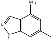 6-甲基-4-氨基吲唑 结构式