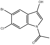 1-Acetyl-5-bromo-6-chloro-1H-indol-3-ol