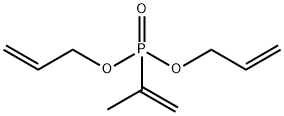 3-(prop-2-enoxy-prop-1-en-2-yl-phosphoryl)oxyprop-1-ene 结构式