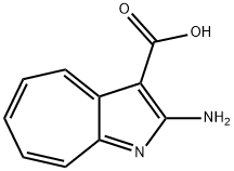 Cyclohepta[b]pyrrole-3-carboxylic acid, 2-amino- (7CI) 结构式