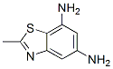 Benzothiazole, 5,7-diamino-2-methyl- (7CI) 结构式