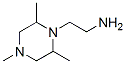 1-Piperazineethanamine,2,4,6-trimethyl-(9CI) 结构式