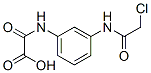 [3-[(2-chloroacetyl)amino]phenyl]carbamoylformic acid 结构式